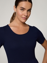 Image sur Robe midi avec haut en jersey