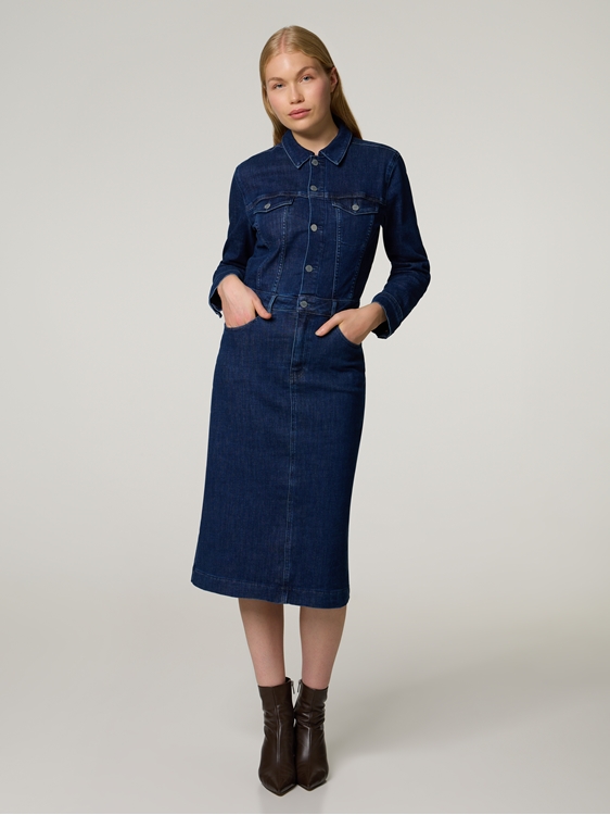 Bild von Midikleid aus Denim