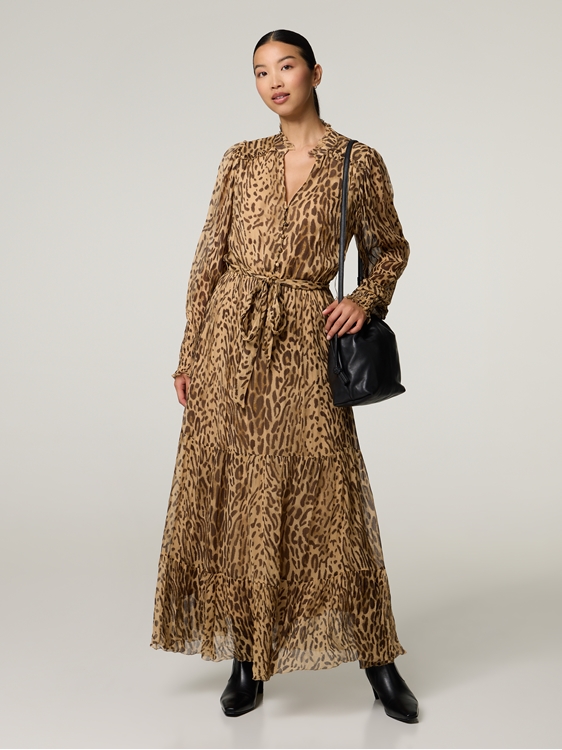 Bild von Leoprintkleid