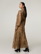 Image sur Robe midi imprimé léopard COSMOS