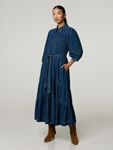 Image sur Robe midi en denim CLARCK