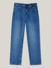 Bild von Jeans mit weitem Bein
