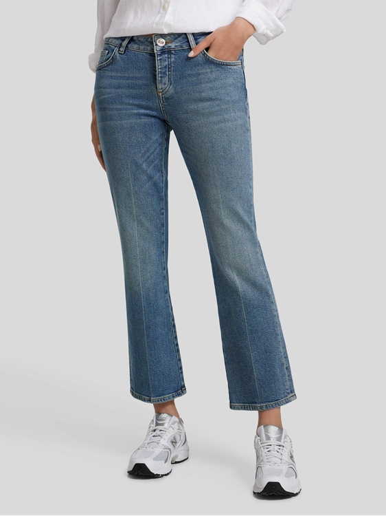 Bild von Jeans mit Flare ROSENGARTEN