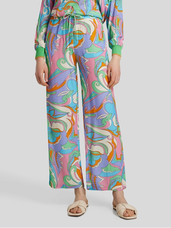 Image sur Pantalon Palazzo imprimé
