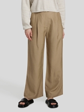 Bild von Bundfaltenhose mit Leinen JALIA