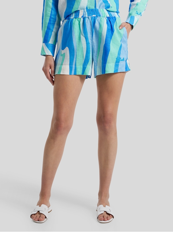 Bild von Leinenshorts LIERRE