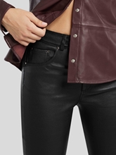 Image sur Pantalon cuir Straight Fit AMARY