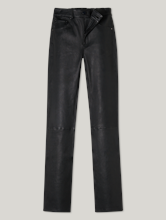 Image sur Pantalon cuir Straight Fit AMARY