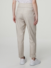 Image sur Pantalon ceinture à plis