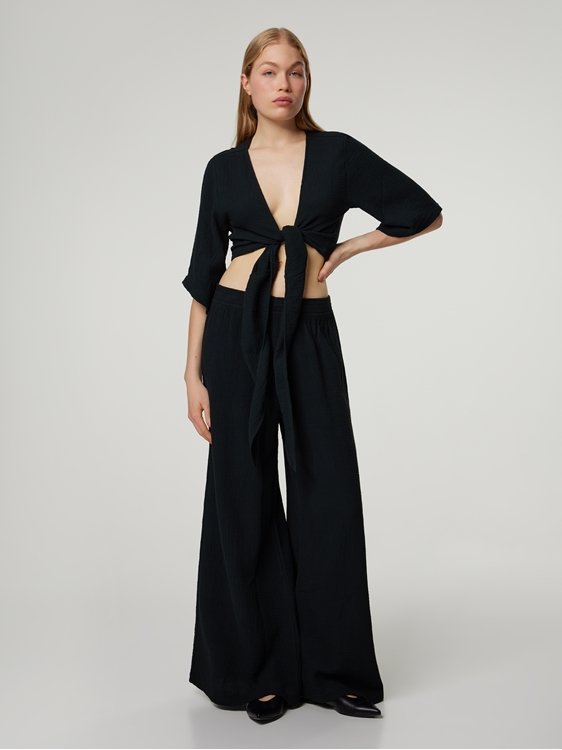 Bild von Musselin-Hose aus Baumwolle