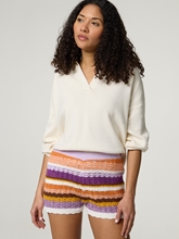 Bild von Strickshorts aus Baumwolle