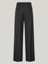 Image sur Pantalon à pinces avec rayures