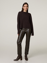 Image sur Pantalon a slim fit en cuir synthétique