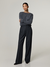 Image sur Pantalon à pinces en laine