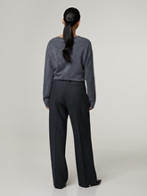 Image sur Pantalon à pinces en laine