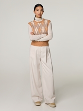 Bild von Businesshose mit Bundfalten