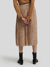 Bild von Plisseejupe mit Animal-Print