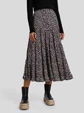 Bild von Jupe mit Print und Volants