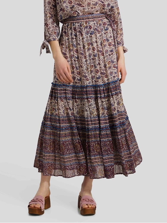 Image sur Jupe imprimé floral