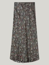 Bild von Midijupe mit Allover-Print