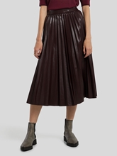 Bild von Plisseejupe aus Kunstleder