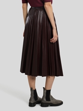 Bild von Plisseejupe aus Kunstleder