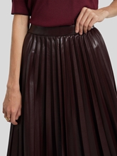 Bild von Plisseejupe aus Kunstleder