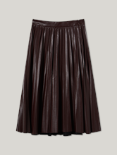 Bild von Plisseejupe aus Kunstleder