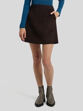 Image sur Minijupe en laine LOREA