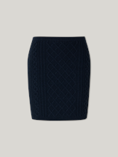 Bild von Minirock mit Wolle SADENE