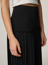 Image sur Midijupe avec plissé