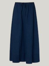 Bild von Midijupe mit Leinen SLIT