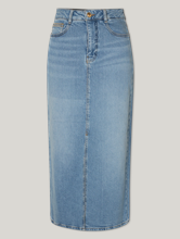 Image sur Midijupe en denim