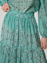 Bild von Midijupe mit Seide