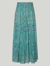 Bild von Midijupe mit Seide