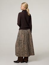 Bild von Midijupe mit Leo-Print DAHLIA