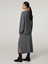 Bild von Midijupe mit Wolle MBRYNDIS