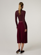 Image sur Midijupe en plissé