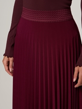 Image sur Midijupe en plissé