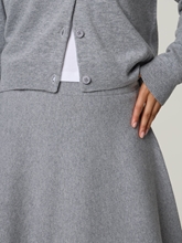 Image sur Minijupe en laine vierge