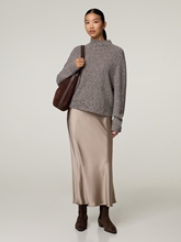 Bild von Midijupe aus Satin