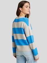 Bild von Pullover mit Streifen