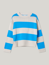 Bild von Pullover mit Streifen