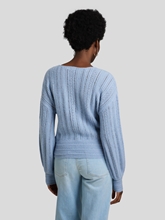 Bild von Lochstrickpullover