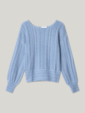 Bild von Lochstrickpullover