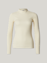 Image sur T-shirt à côtes en coton bio