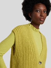 Bild von Weste aus Grobstrick