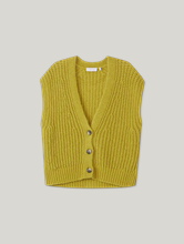 Bild von Weste aus Grobstrick