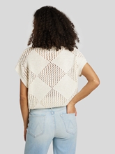 Image sur Pull manches courtes en coton