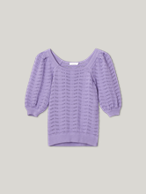 Bild von Strickoberteil aus Bio-Baumwolle